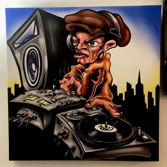 DJ Cochise Canvas Print